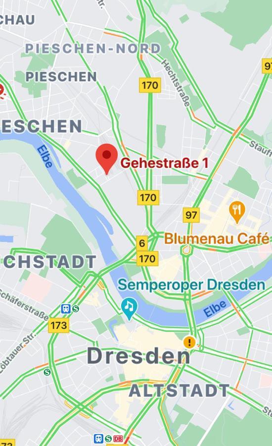 Premium City Apartment Dresden Eksteriør bilde
